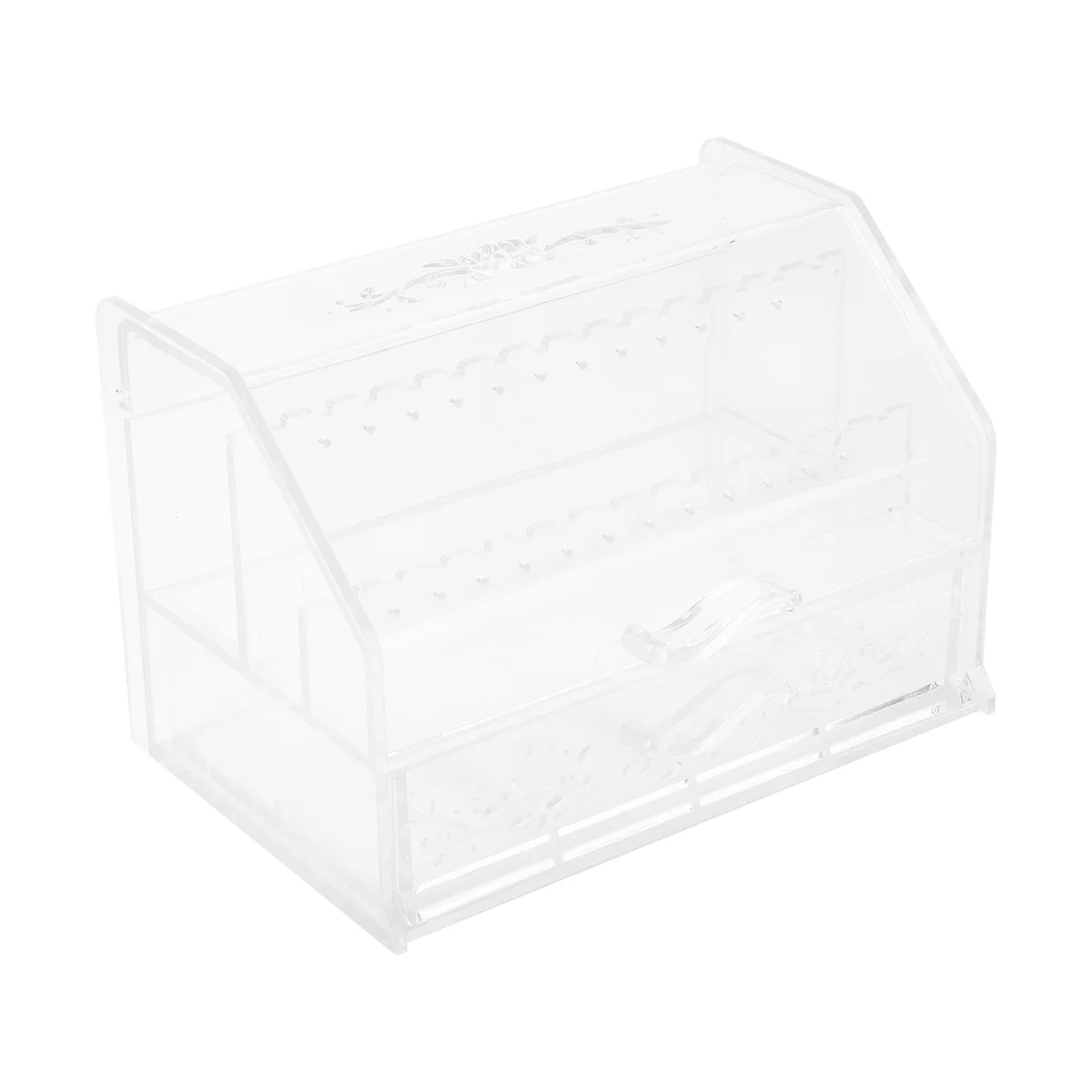 

Органайзер для ухода за кожей, 1 шт., прозрачная коробка для хранения, держатель для косметики (прозрачный)