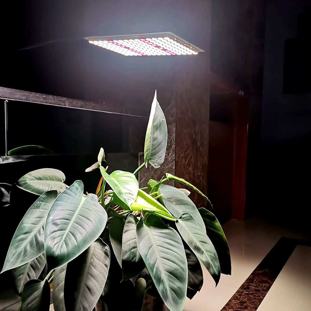 

65W 150 LEDs Grow Light Full Spectrum for Hydroponic Indoor Plants Seeding Veg and Bloom Ultra-thin Plant Growing Lamps Panel