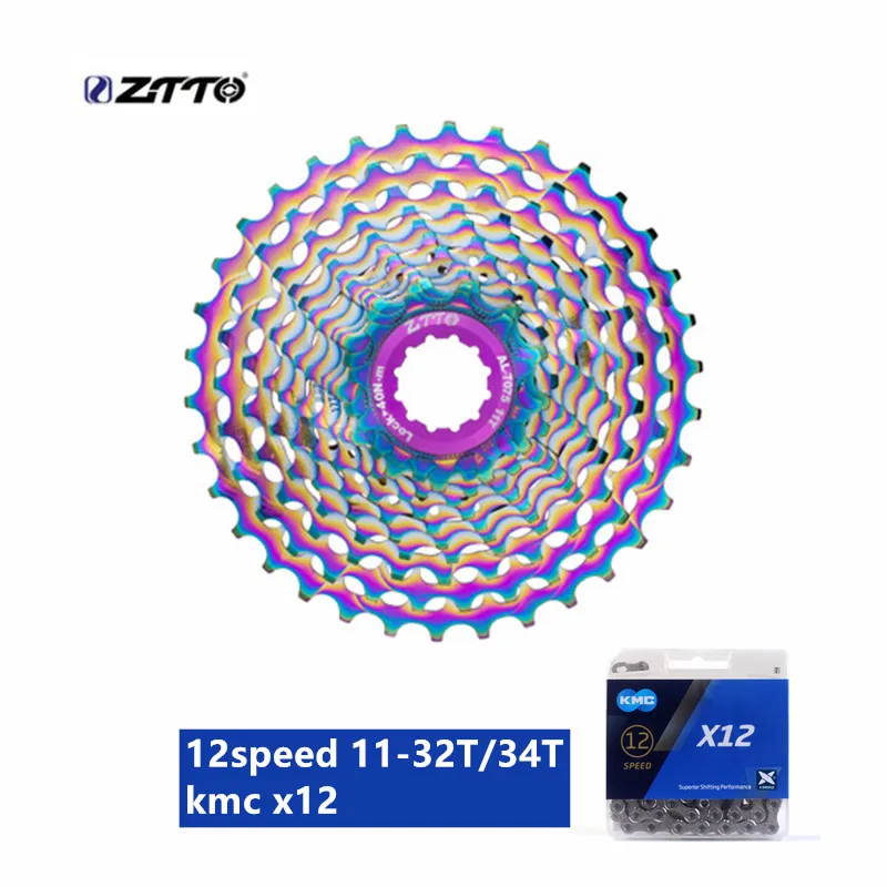 MTB Автомобильная велосипедная кассета с ЧПУ 12 Скоростей 11-32/34T сверхлегкая freewheel s