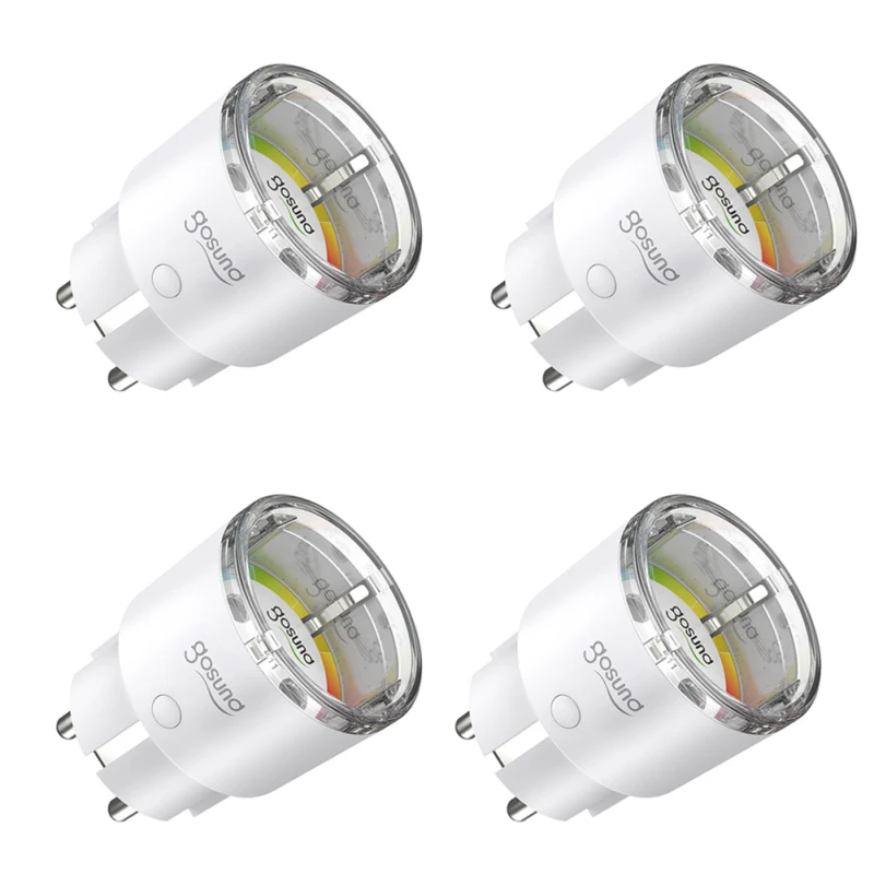 

Gosund Smart Plug WiFi Socket EU 15A Power Monitor Timing Function Tuya SmartLife APP Control Works With Alexa Google Assistant