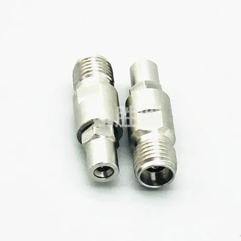 Adaptador de prueba de onda de acero inoxidable, conector macho a hembra de 2,92mm, de alta frecuencia, DC-26.5G-1