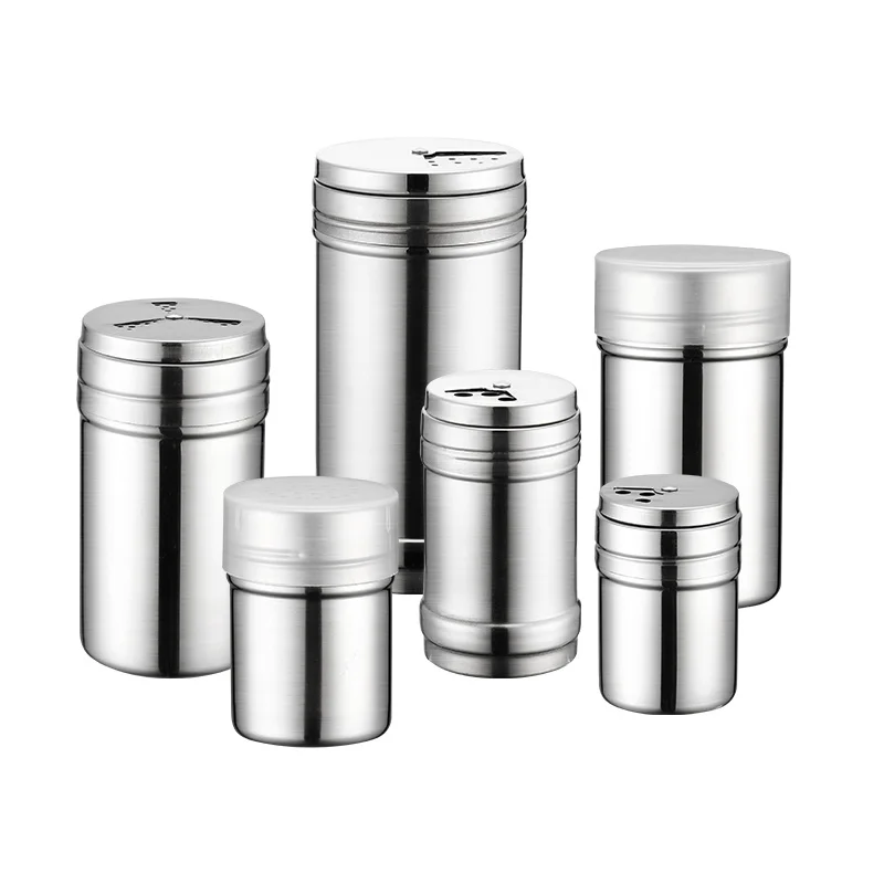 

Jars for Spices Salt Pepper Shaker Spice Organizer Toothpick Holder Seasoning Bottle Container Kitchen BBQ Tool