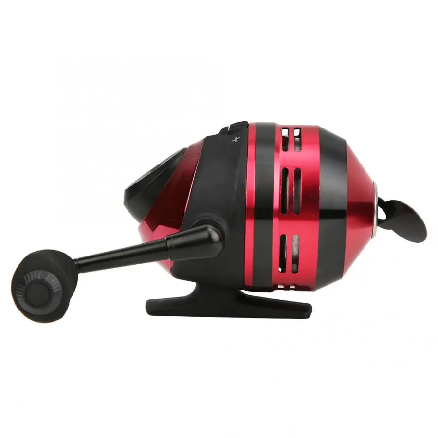 Рогатка Рыболовная катушка высокое Скорость соотношение 4 3: 1 Двойные ролики