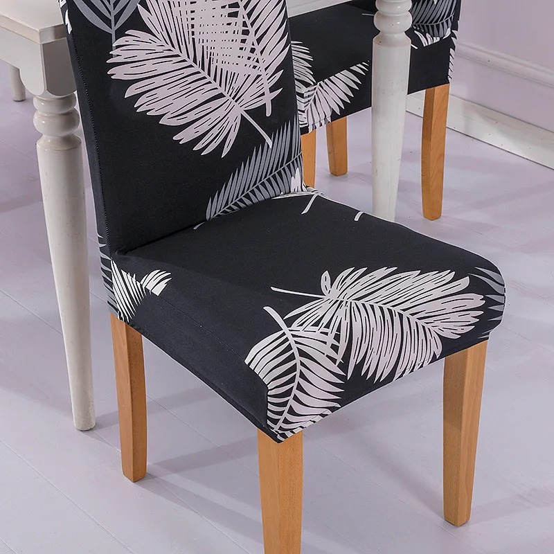 Съемный чехол на стул с цветочным принтом эластичные Чехлы для ресторанов свадеб