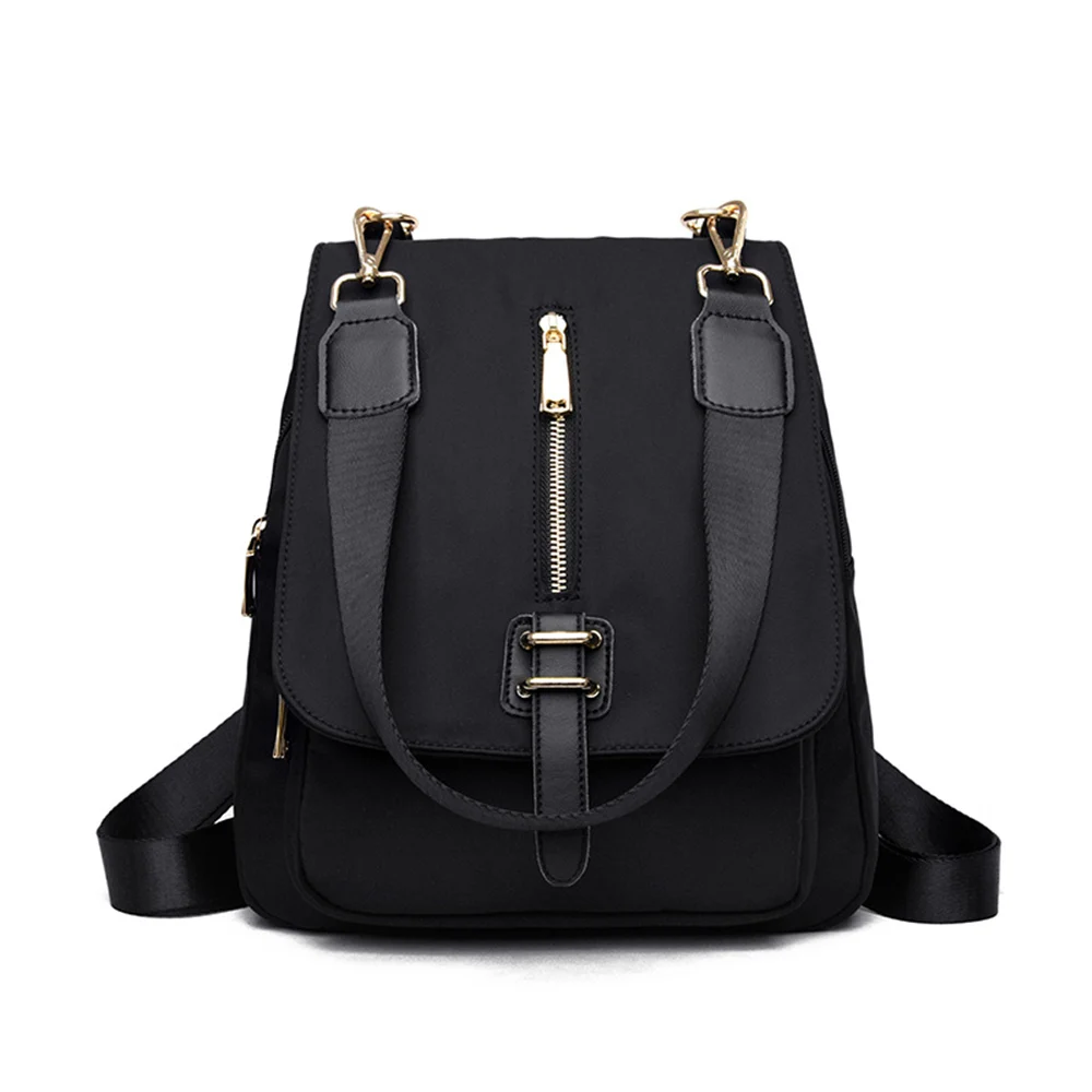 Black Рюкзак, рюкзак для девочек-подростков, Mochila Feminina, Оксфорд, женский рюкзак, нейлон, водонепроницаемый, женский рюкзак, Sac A Dos Femme - Цвет: Black