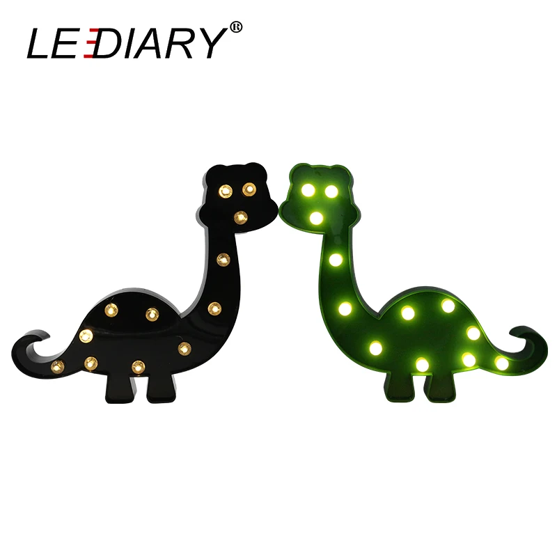 Zmisibo светодиодные животные декорации ночные огни Единорог Лошадь панда Лев енот