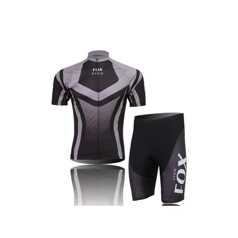

2021 Cycling Jersey Bike Clothing Ropa Ciclism Bicycle Wear Clothes Mens Short Maillot Culotte Bike Jersey Set AYKW FOX