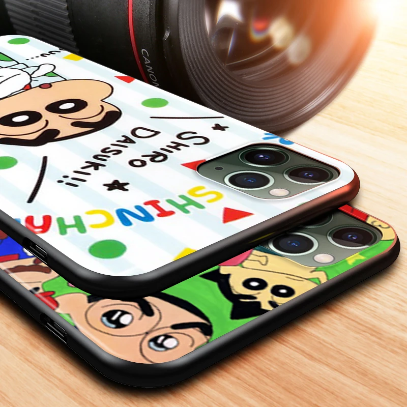 

Anime Cartoon shin achan for Apple iPhone 12 Mini 11 XS Pro Max X XR 8 7 6 6S Plus SE 5 5S 2020 Phone Case