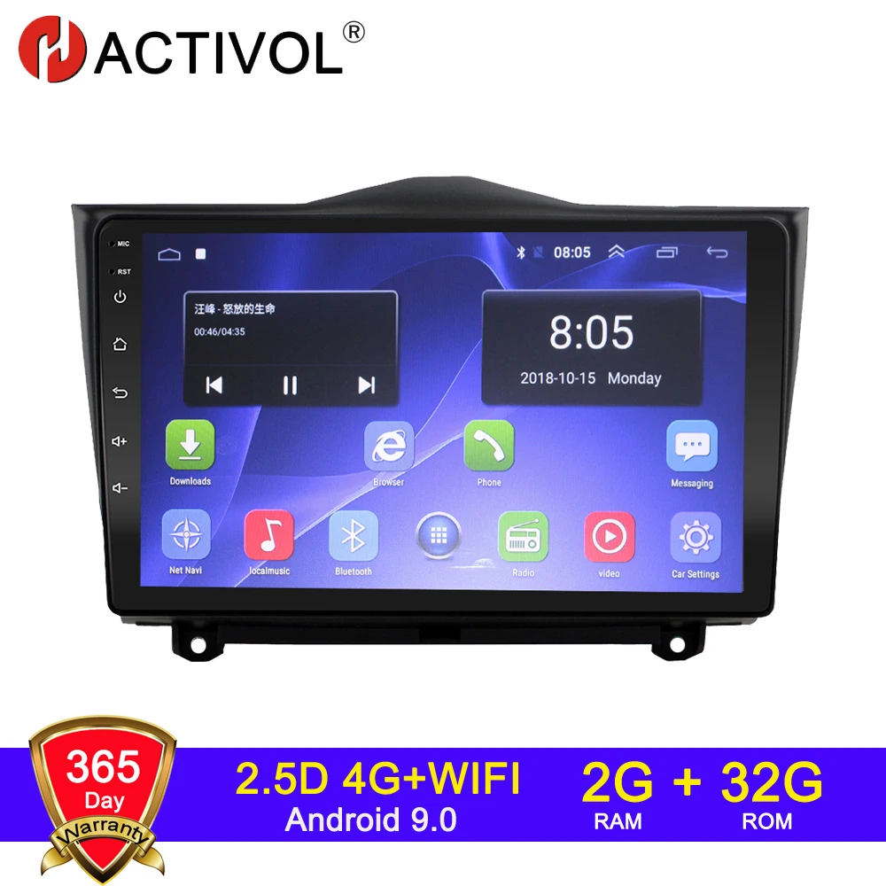 Автомагнитола 2 din для Lada BA3 Granta 4G Wi-Fi 2G 32G Android 9 0 2018-2019 | Автомобили и мотоциклы