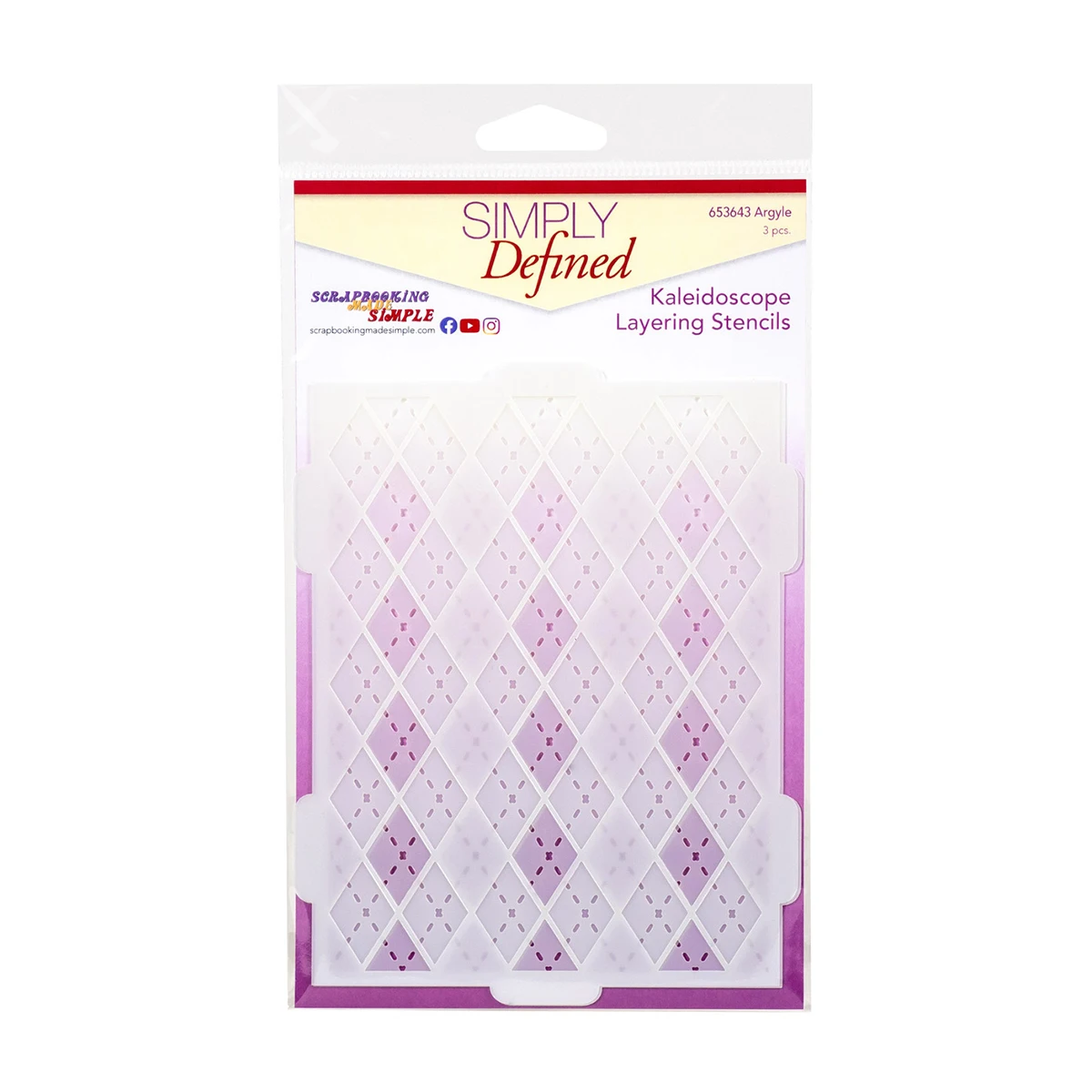 

Simple Definition of Kaleidoscope Layering Stencils for Scrapbooking Stamp Photo Album Decorative Embossing Cut Die DIY Paper