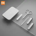 Набор машинок для маникюра Xiaomi Mijia, триммер из нержавеющей стали для ухода за ногтями, пилка для ногтей, профессиональный маникюр