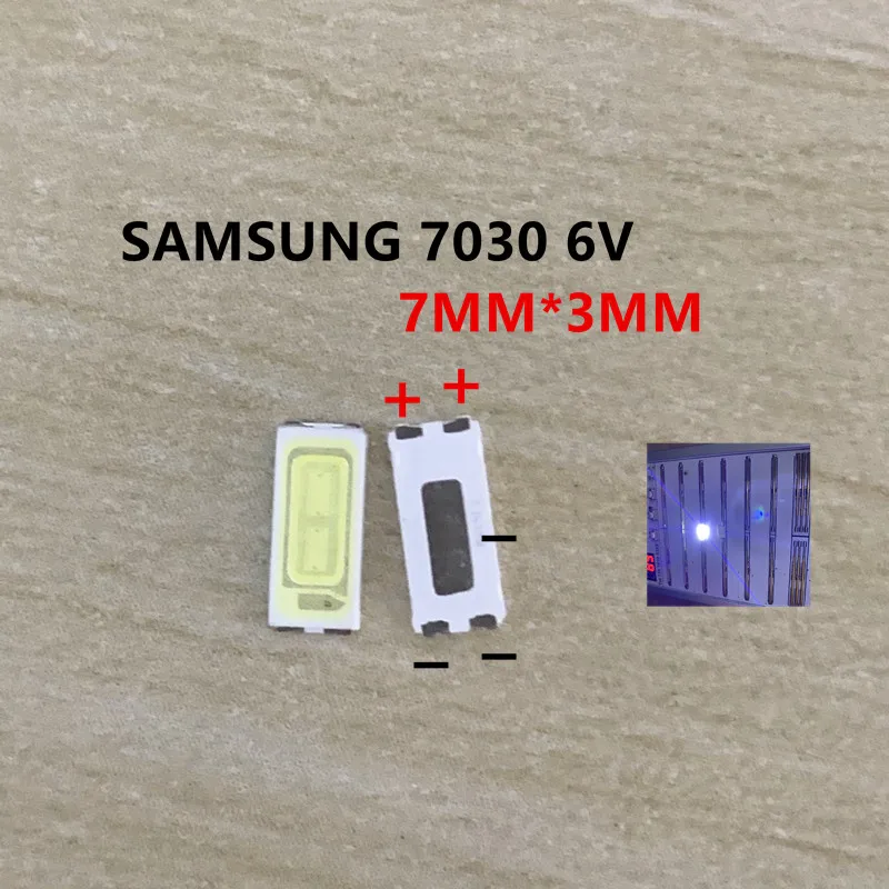 Светодиодная подсветка для LG Innotek Lextar UNI SAMSUNG Сеул 100 Вт 1 0 5 7020 7030 3 в 6 холодный белый