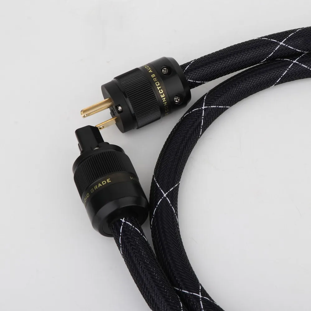 OEM аудио X DIY SAOF8N 5N медный кабель питания SCHUKO европейская вилка Hi-Fi кабель питания для DVD CD AMP