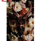 Алмазная вышивка Стразы сделай сам, картина на стену в скандинавском стиле, полноразмерная мозаика с квадратными и круглыми стразами для домашнего декора