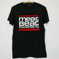 meat beat manifesto retro vintage t shirt usa size limited editon