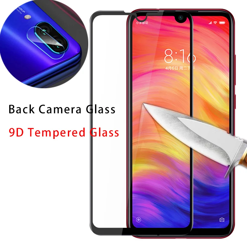 Стекло для объектива камеры 2 в 1 Redmi 8A 7A 6A S2 Go 9D защита экрана закаленное стекло Xiaomi