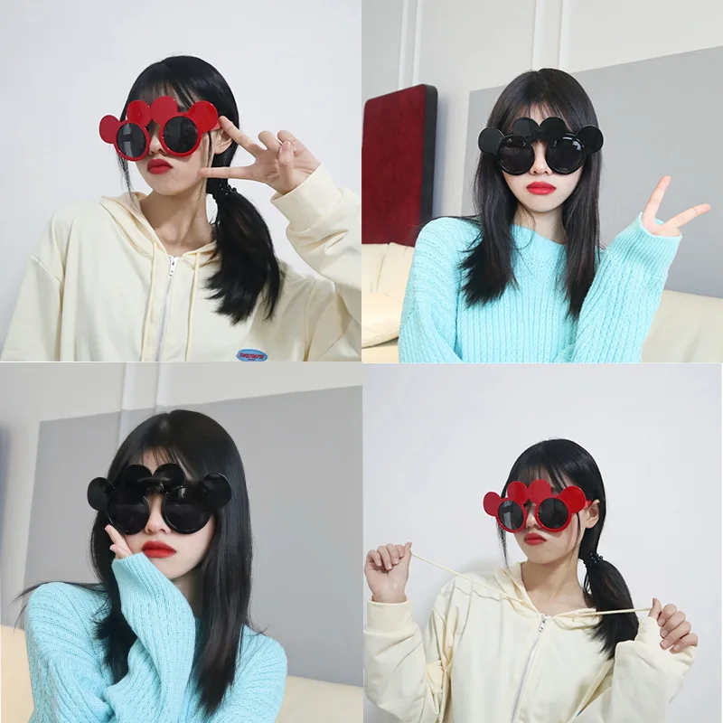 Женские солнцезащитные очки Disney мультяшный персонаж искусственные аксессуары