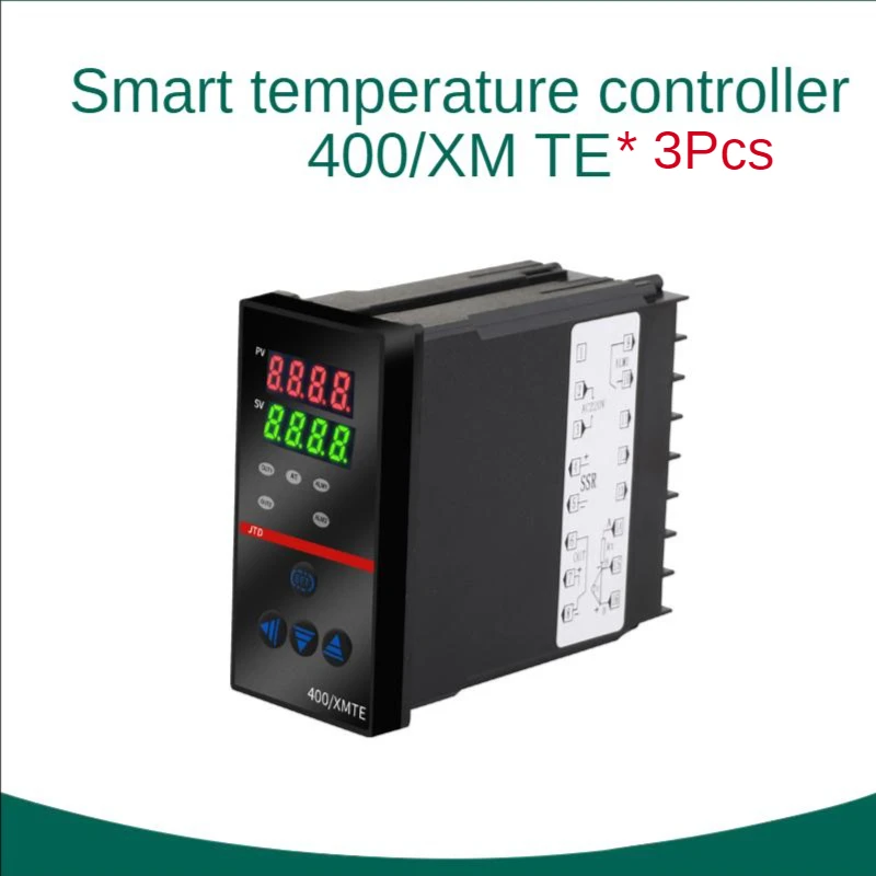 

3PCSZhilong intelligent temperature controller SSR adjustabletemperature control switchLCD panel temperature control instrument