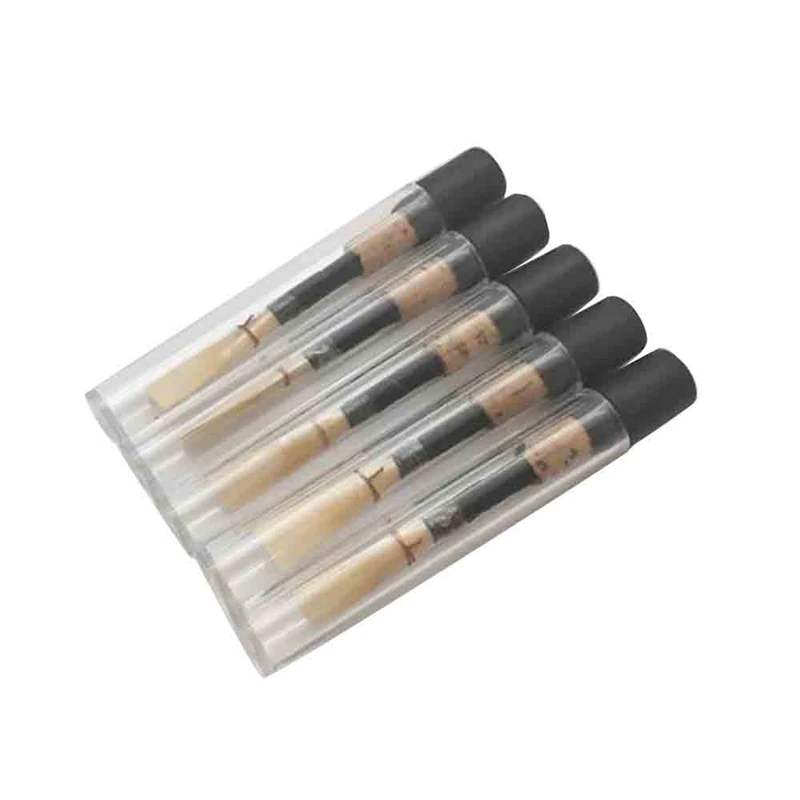 

5 шт., ручная работа, высококачественный натуральный язычок, гобоя, спиральный ветровой инструмент