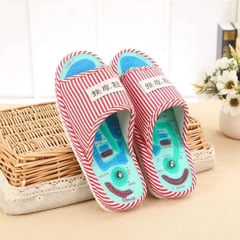 Летняя стильная обувь для акупунктурного массажа ног уход за здоровьем