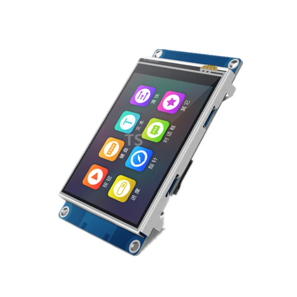 T1 serials TJC3224T128_011R 2.8 inch Resistive touch serial screen with font library QR code display HMI human-computer interact