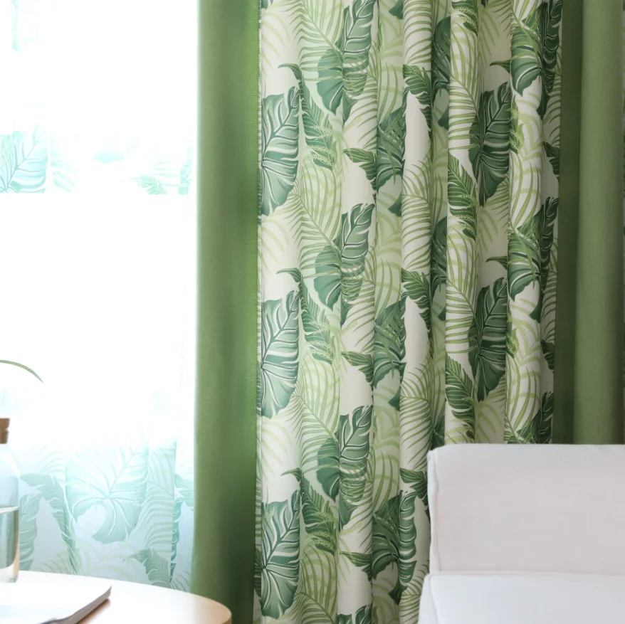 Юго Восточной Азии тропический лес хлопок зеленый занавес американский кантри