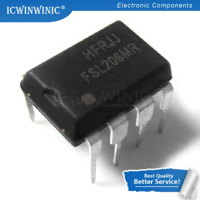 5 шт. FSL206MR DIP 8 FSL2O6MR DIP8 FSL206 FSL206MRN|Интегральные схемы| |