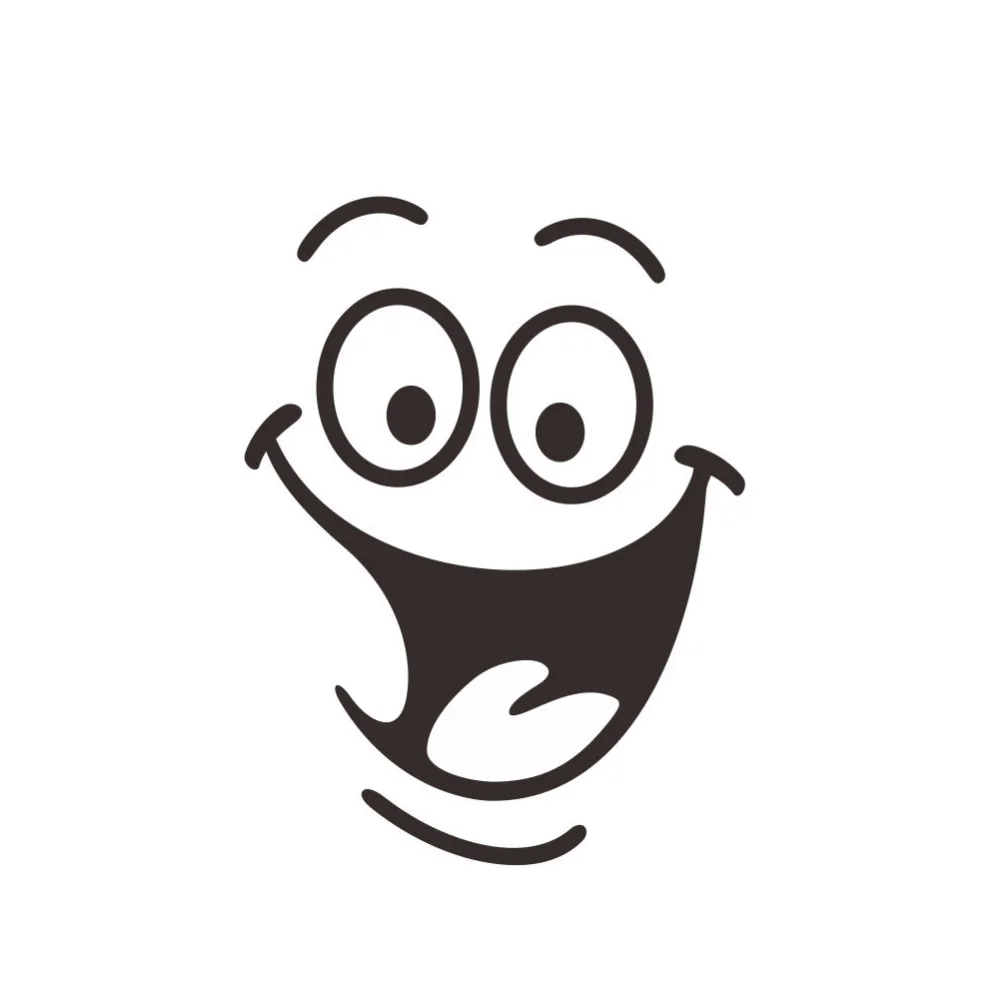 2019 настенные наклейки с забавной улыбкой для детской комнаты сиденья унитаза