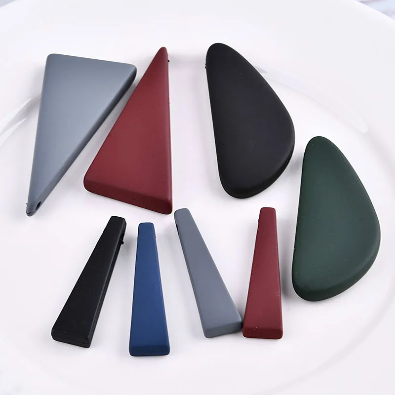 Патент матовый размер Треугольник нож цепочка на свитер аксессуары DIY Осень/Зима