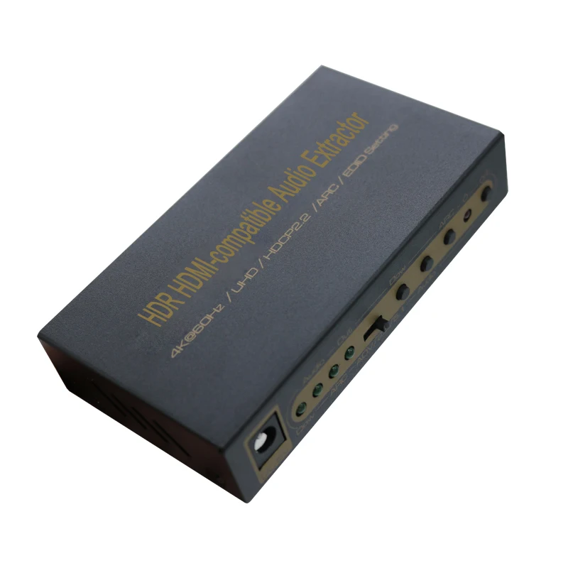 Larryjoe HDR HDMI совместимый аудио экстрактор 4K @ 60Hz UHD HDCP2.2 ARC EDID настройки 2 0 V