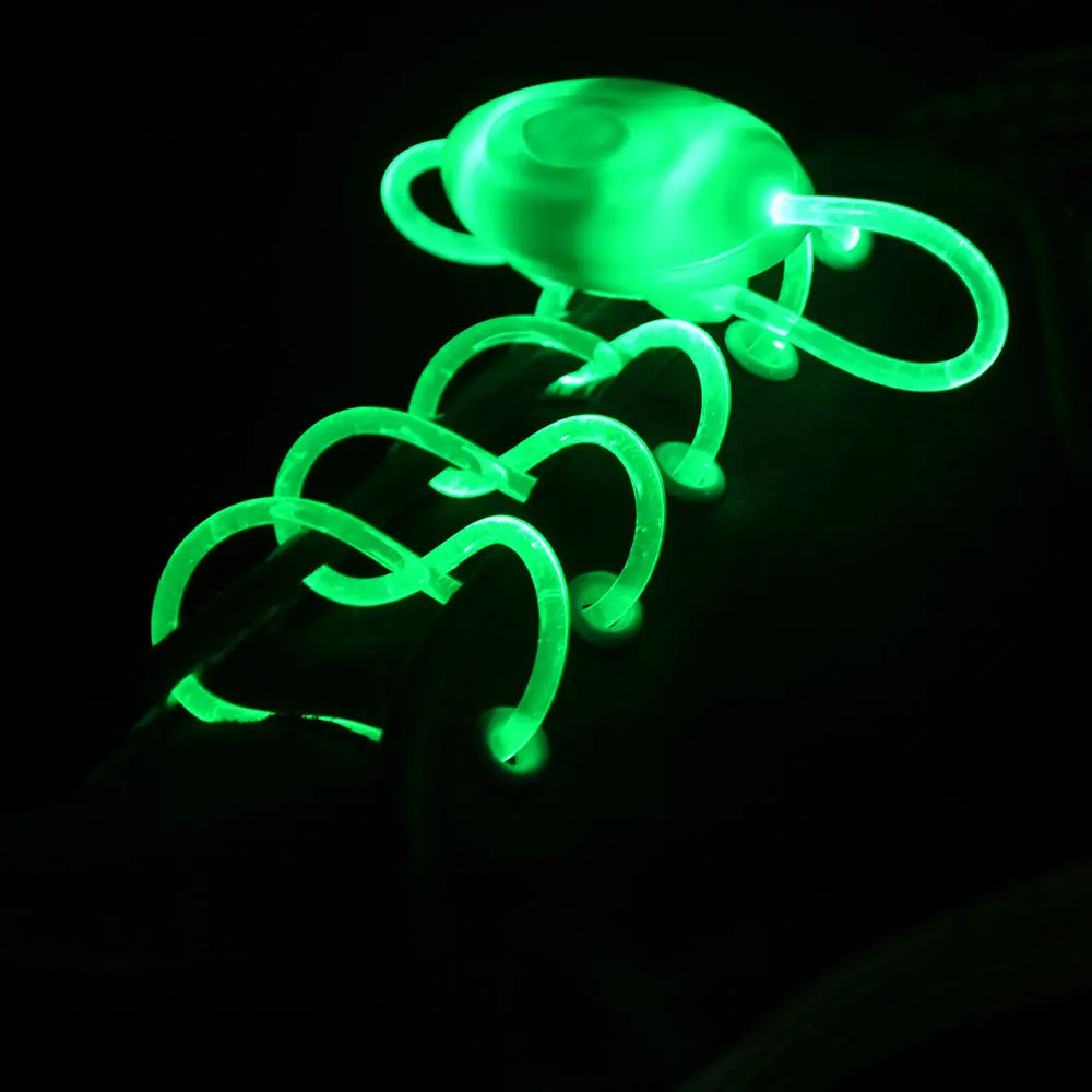 ICOCO 1 пара 80 см Разноцветные неосветодиодный светодиодные светящиеся шнурки для