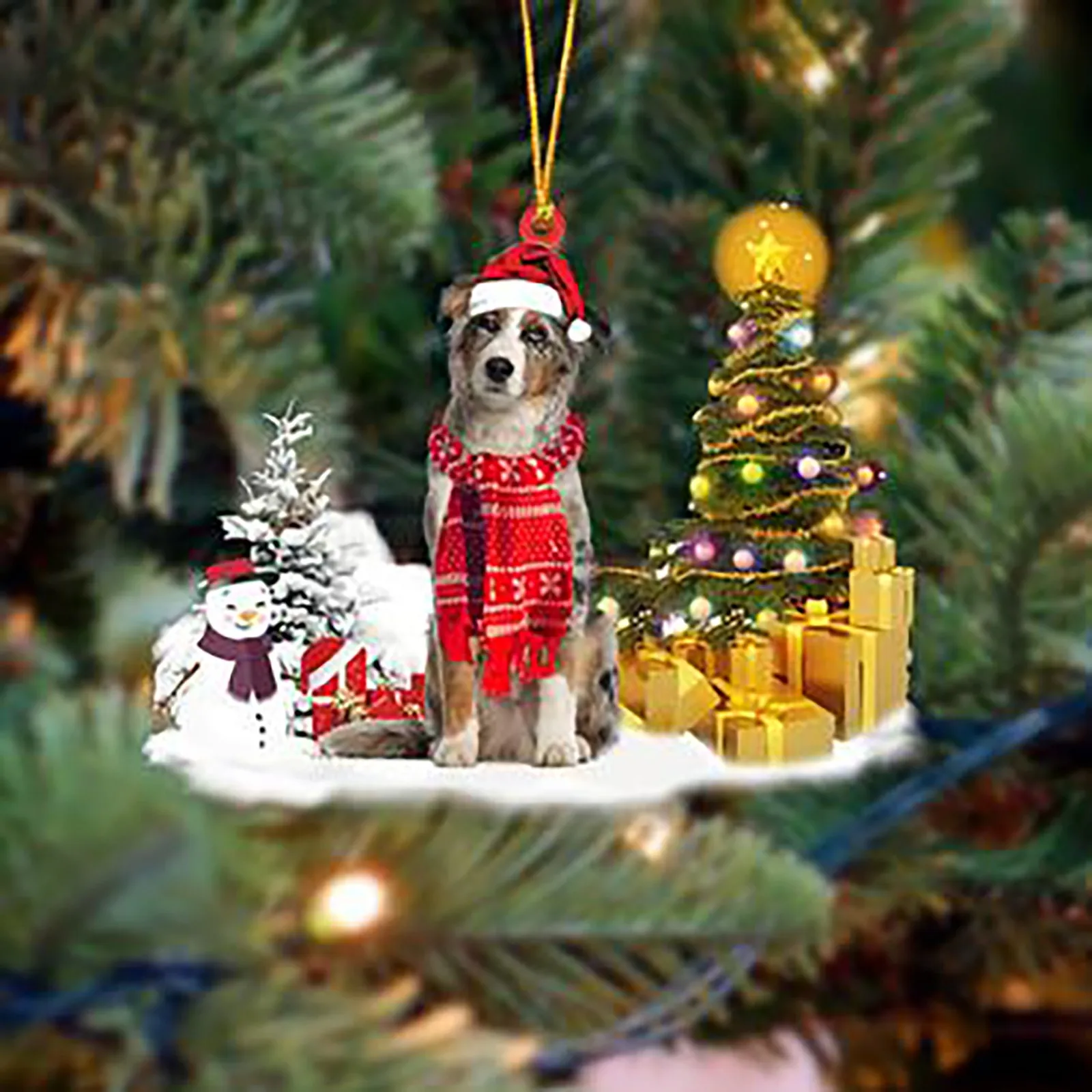 

Dog Listing Christmas Ornaments Christmas Tree Pendants Hanging Tags Decoration Wedding Holidays Birthday Christmas Halloween