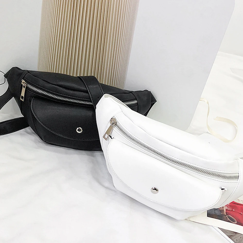 Простая однотонная женская сумка мессенджер из искусственной кожи повседневные