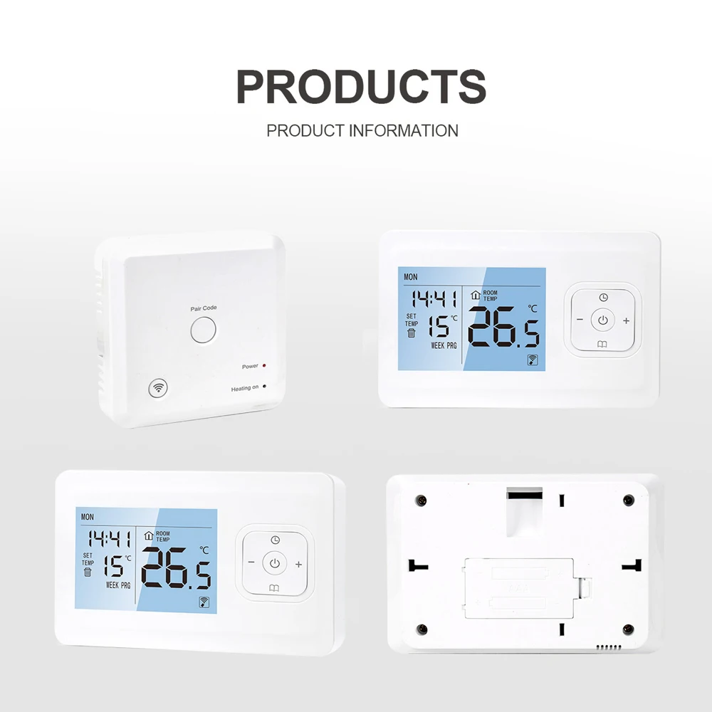 Беспроводной смарт-термостат для газового котла Wi-Fi и RF | Обустройство дома