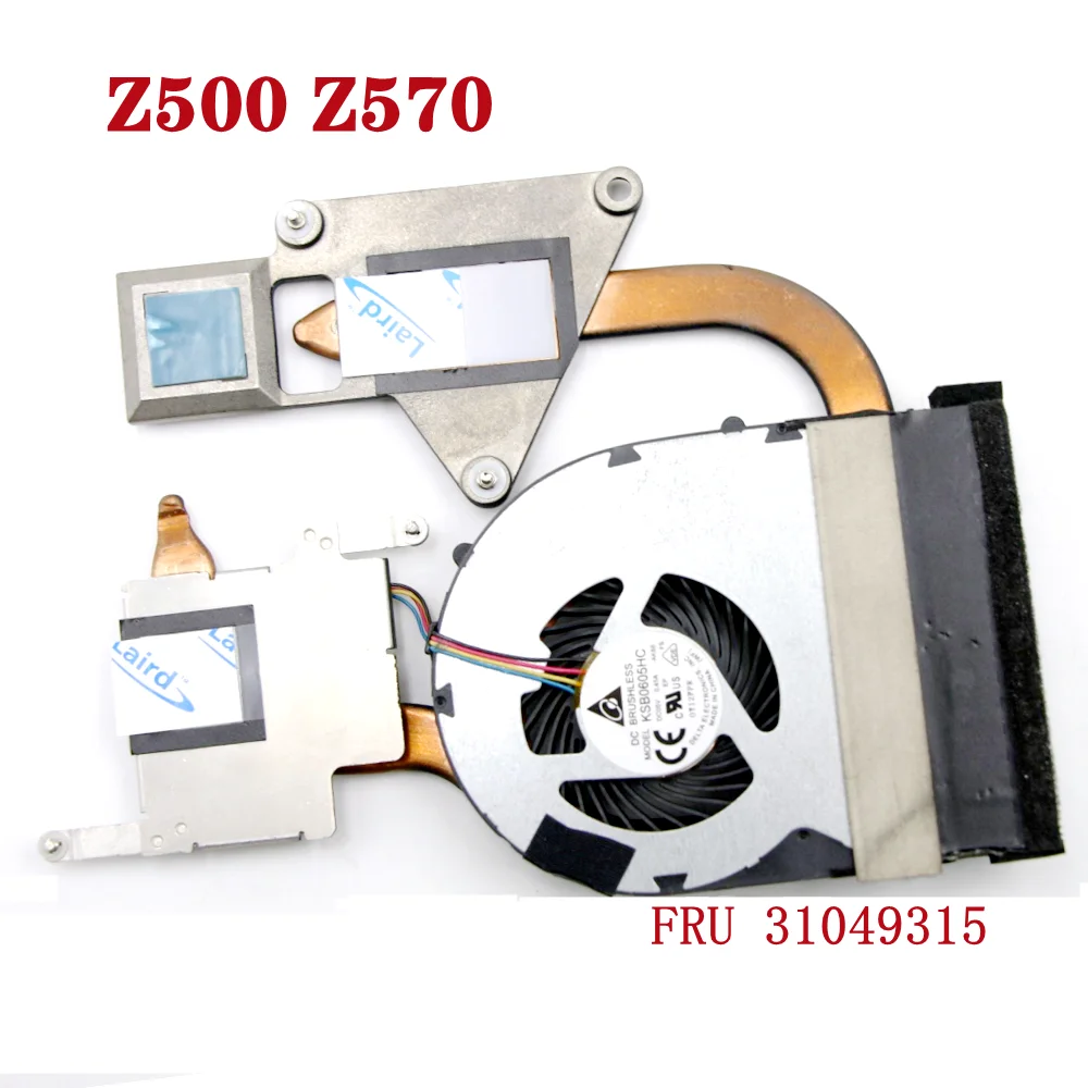 Кулер для процессора Lenovo Thinkpad Z500 Z570 с вентилятором в сборе радиатор FRU 31049315 |