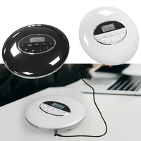 portable cd player with bluetooth compatible walk man player with lcd display audio 3 5mm jack for gift