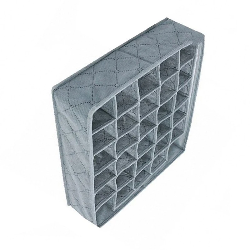 

Dormitory Closet Organizer For Sock Home Separated Underwear Storage Box Bra Organizer Foldable Drawer Organizer