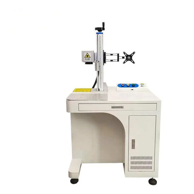 Best Price 20w/30w/50w Fiber Laser Engraving Machine Metal Engraver with Rotary Axis for Gold Silver Copper Marker