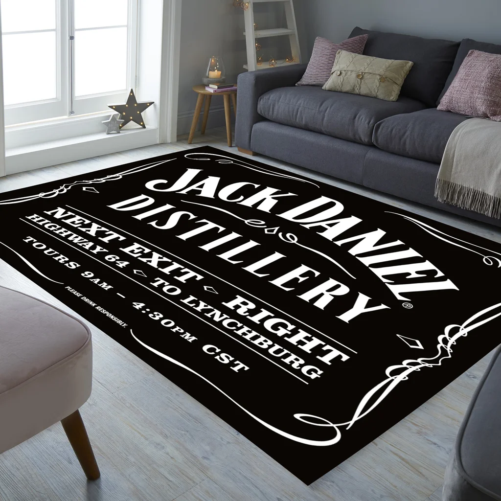 

Моющийся коврик с надписью для улицы и помещения, входной коврик, нескользящий коврик с домкратом для входной двери, коврик Дэнни для ванной...