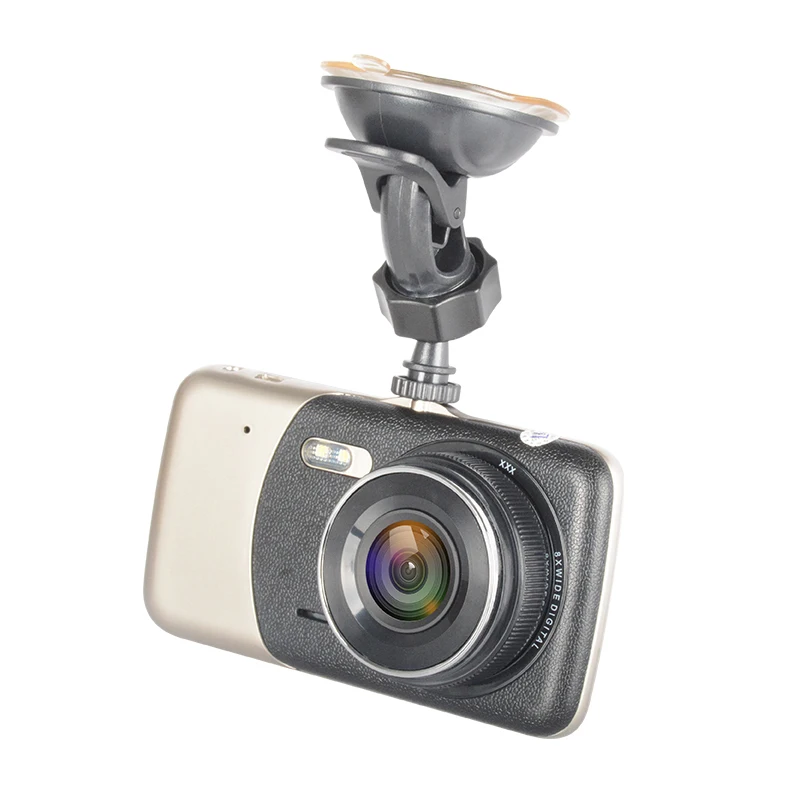 2019 новый размер экрана 4 дюйма ips дюймов высокая яркость (500CD) Dashcam Автомобильный