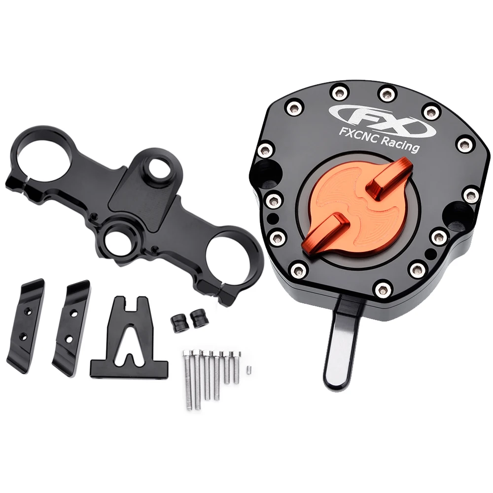 Мотоциклетный стабилизатор рулевого управления кронштейн крепления CNC для