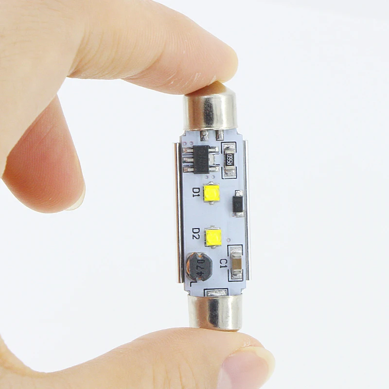 2x C5W C10W светодиодная автомобильная лампа 36 мм с чипами Cree 12 В для Volkswagen VW Passat B5 B6 3c
