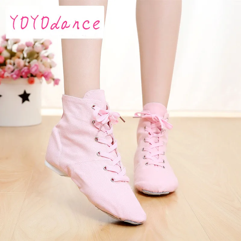 Распродажа женская танцевальная обувь cancas джаз танцевальные ботинки 8 цветов с