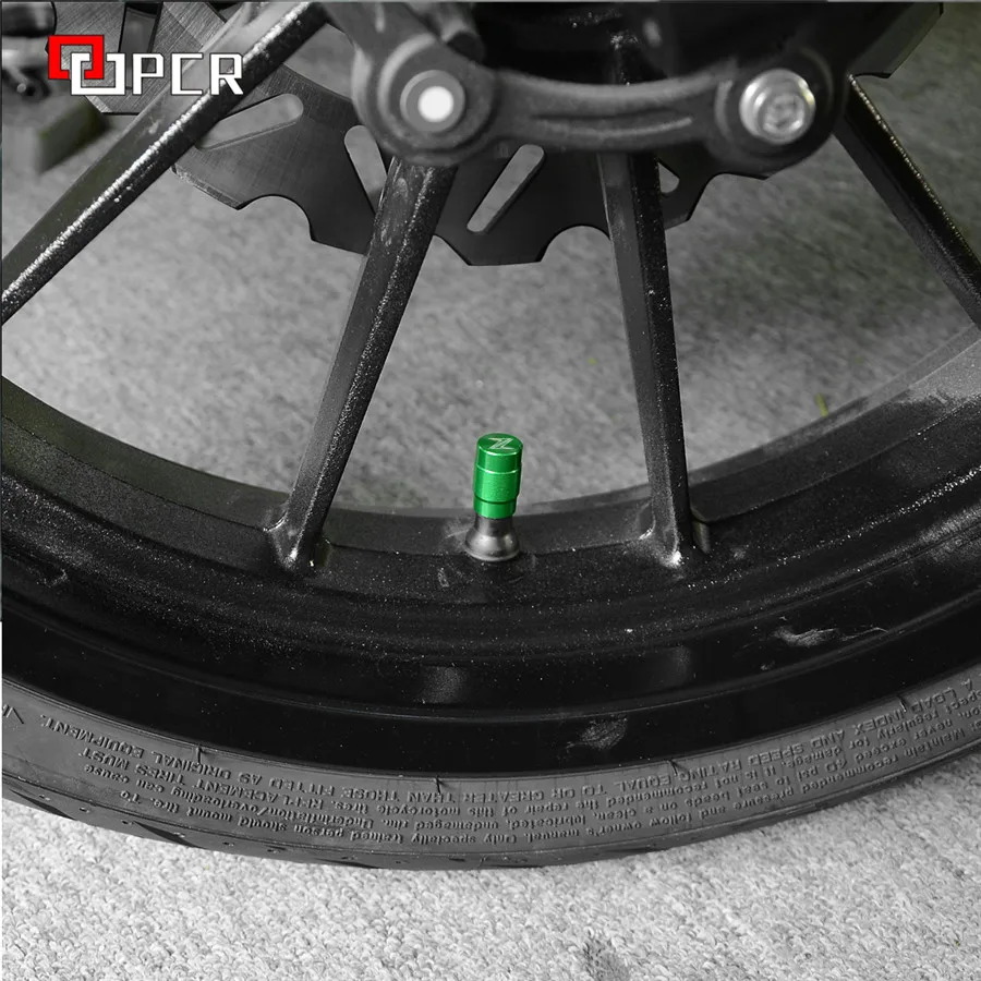 Одна Пара катушек с логотипом Z900 винты и шины клапаны крышка штока воздушные