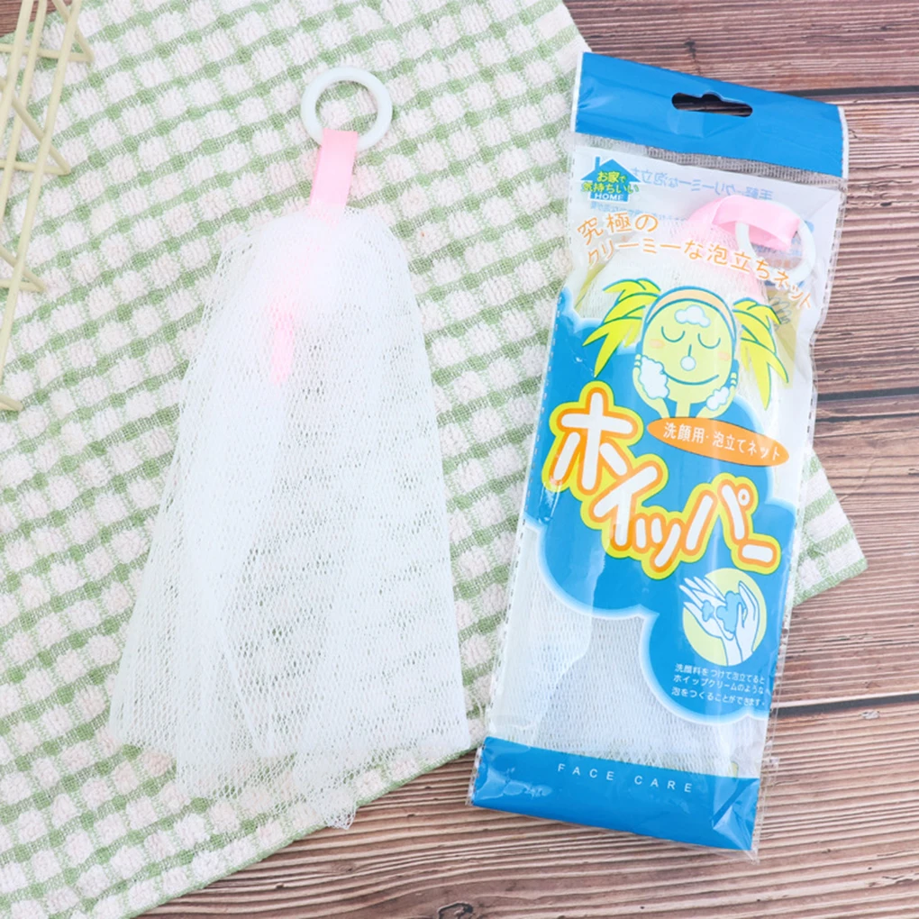 Очищающее мыло для лица пенящаяся сетка пузырьковая очищающее средство ванной