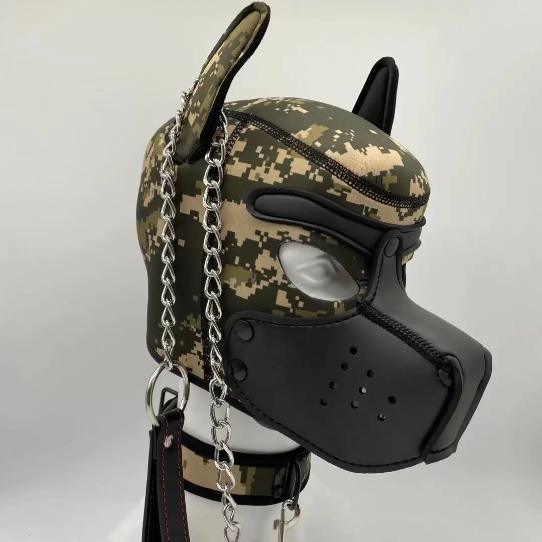 Совершенно новая модная ролевая игра собака рандомная маска на всю голову мягкая