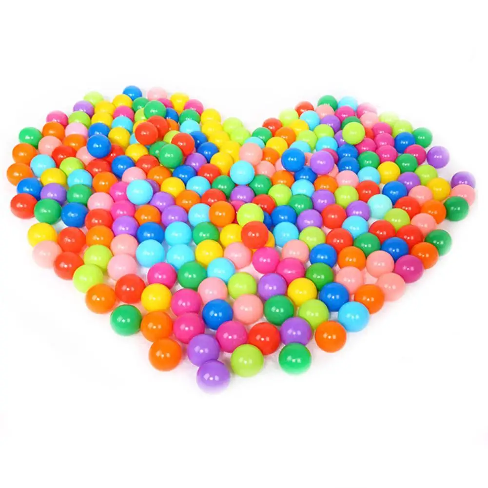 

100 pcs/lot Eco-Friendly Colorful Ball Soft Plastic Ocean Ball Funny Baby Kid Swim Pit Toy Water Pool