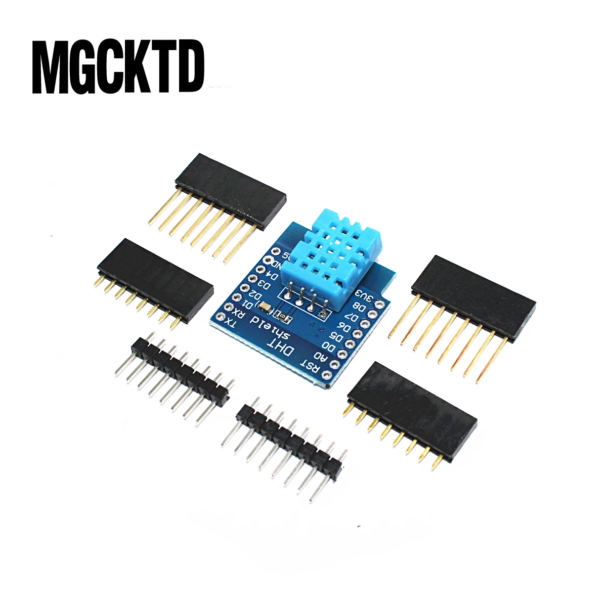 DHT Shield for D1 mini DHT11 Single-bus digital temperature and humidity sensor module | Электронные компоненты и
