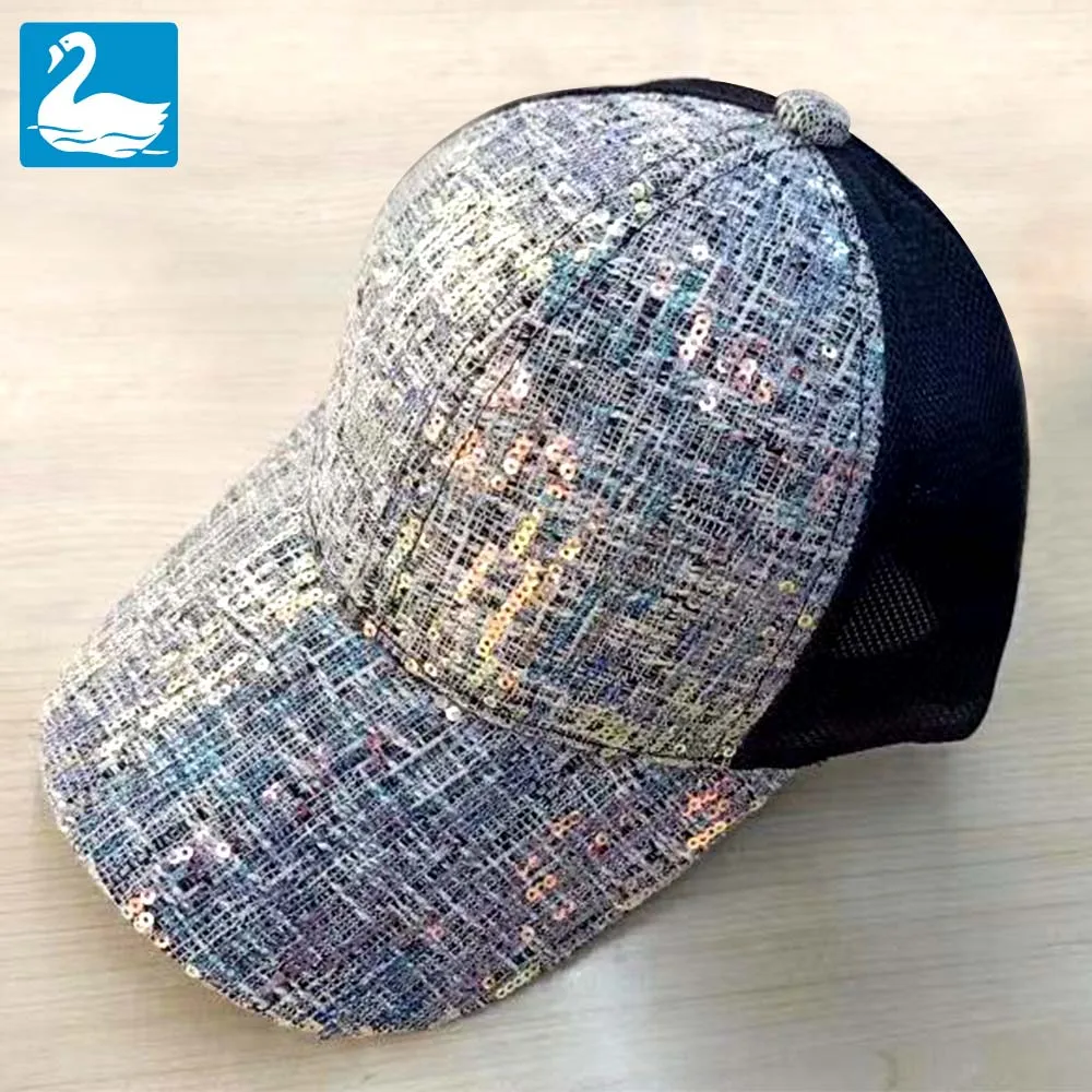 

Women'S Cap Male Baseball Cap For Men Summ Caps For Girl Hip Hop Casual Snapback Men'S Panama Hat Casquette Mesh Cap Glitter