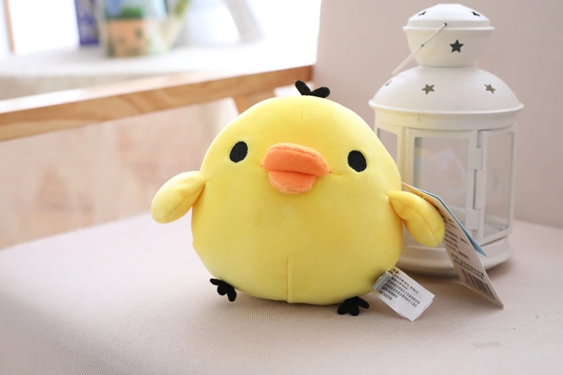 20-80 см Большой размер Rilakkuma пара Плюшевая Кукла Мягкие игрушки Подушка Аниме Желтый курица мультфильм подарки в виде животного для девушки